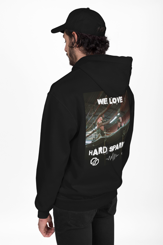 We love Hard Sparring |  Zip-Hoodie