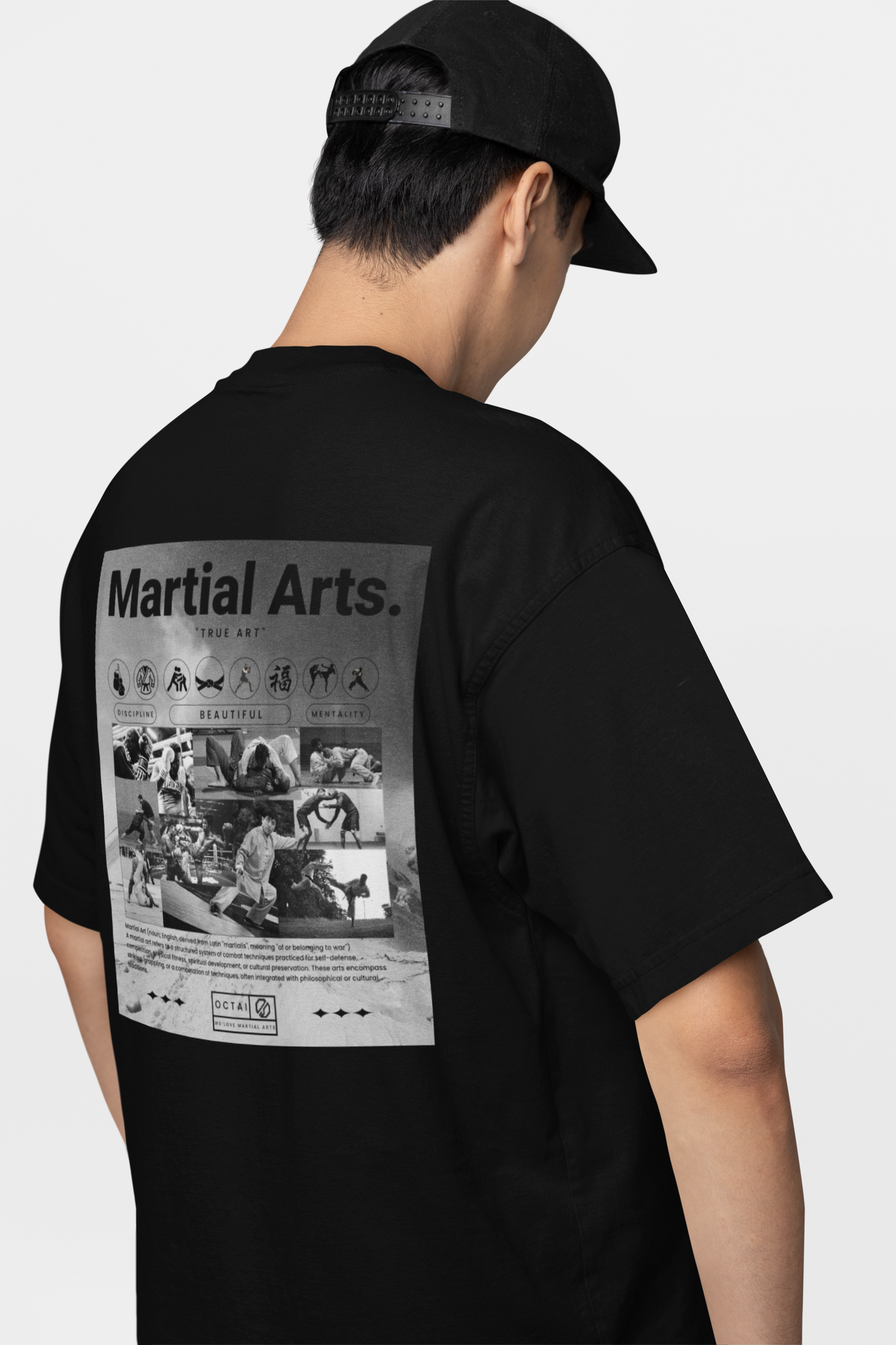 Martial Arts. | Oversize Shirt Big Sleeves