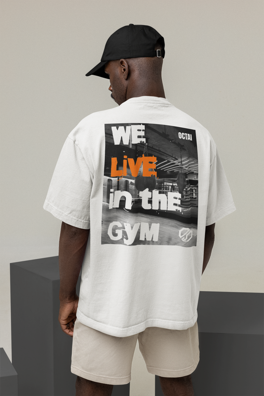 We live in the Gym | Oversize Shirt Big Sleeves