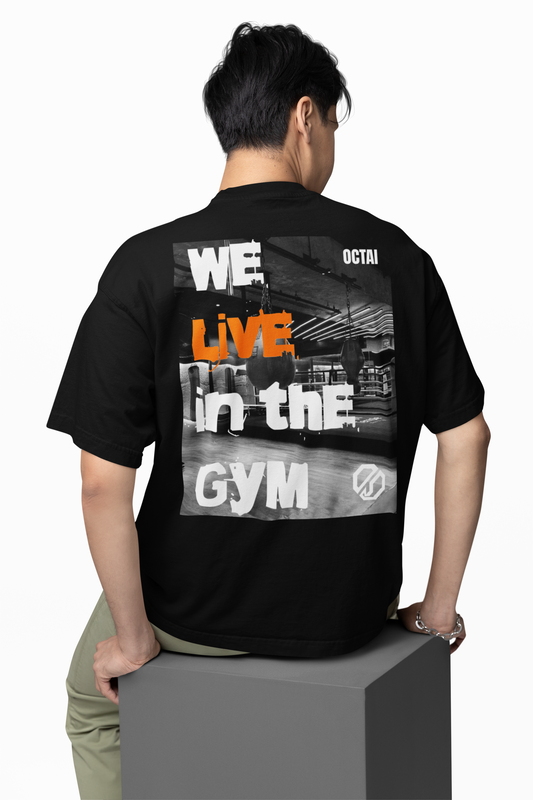 We live in the Gym | Heavy Oversize T-Shirt