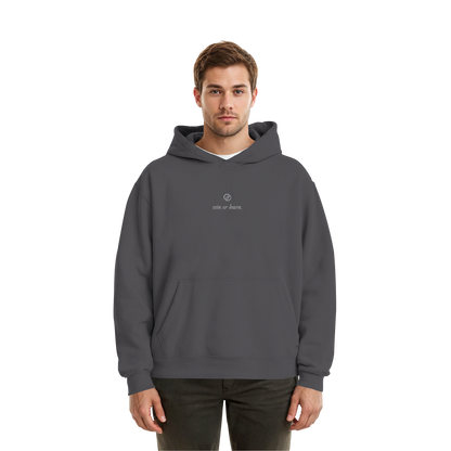 win or learn. - Oversize Hoodie