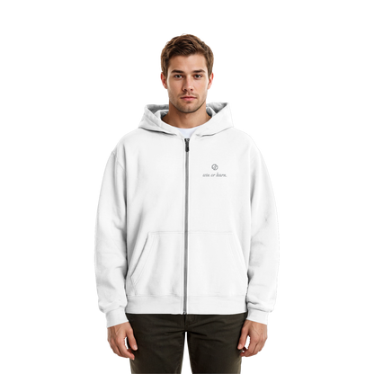 win or learn. - Zip-Hoodie