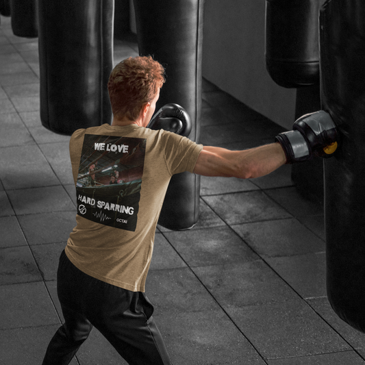 We love Hard Sparring | Heavy Oversize T-Shirt