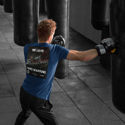 We love Hard Sparring | Heavy Oversize T-Shirt