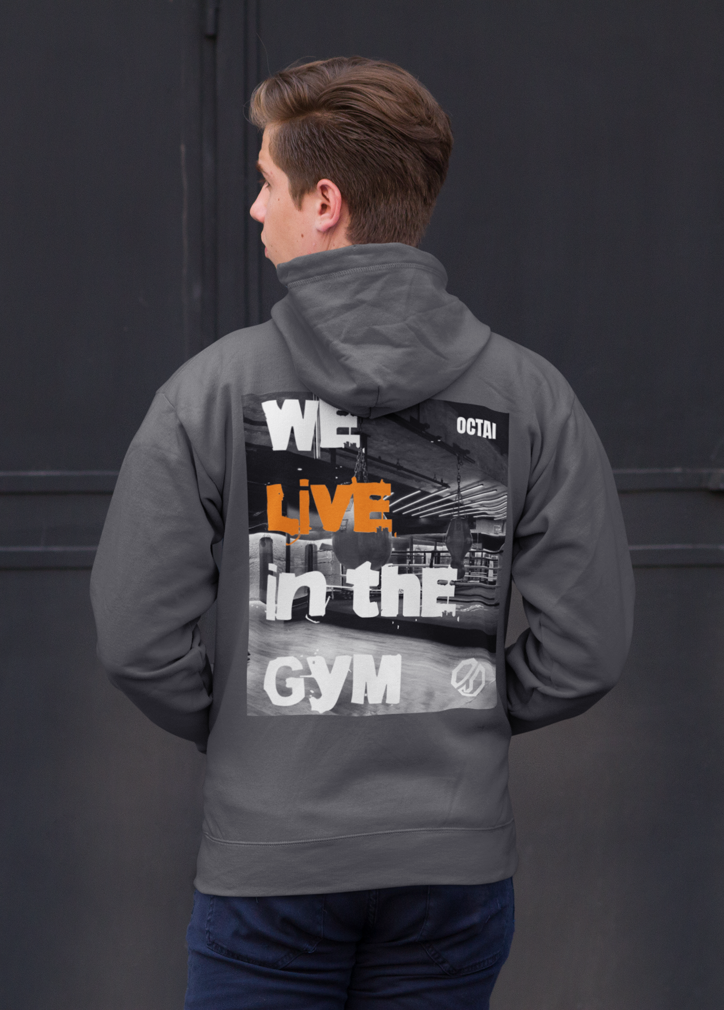 We live in the Gym | Zip-Hoodie