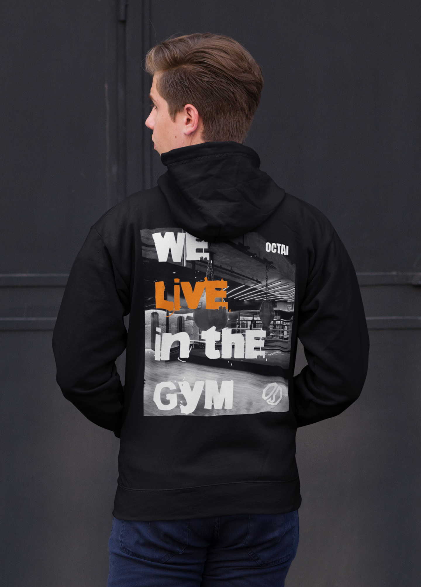 We live in the Gym | Zip-Hoodie