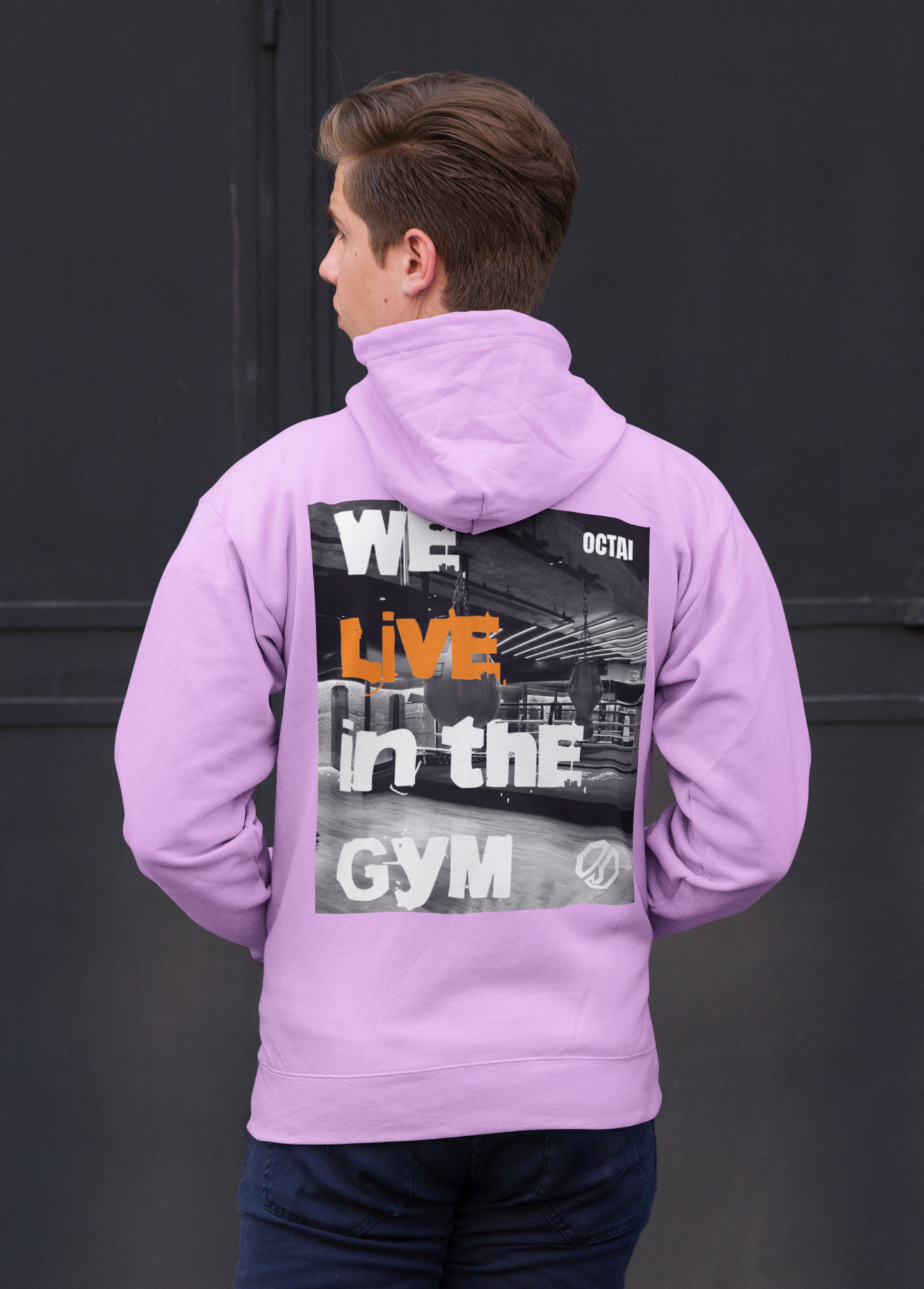 We live in the Gym | Zip-Hoodie