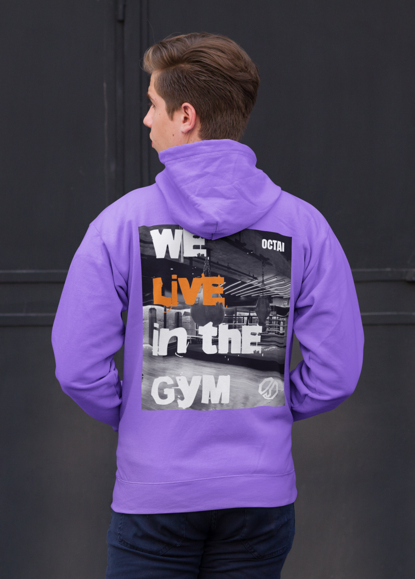 We live in the Gym | Zip-Hoodie