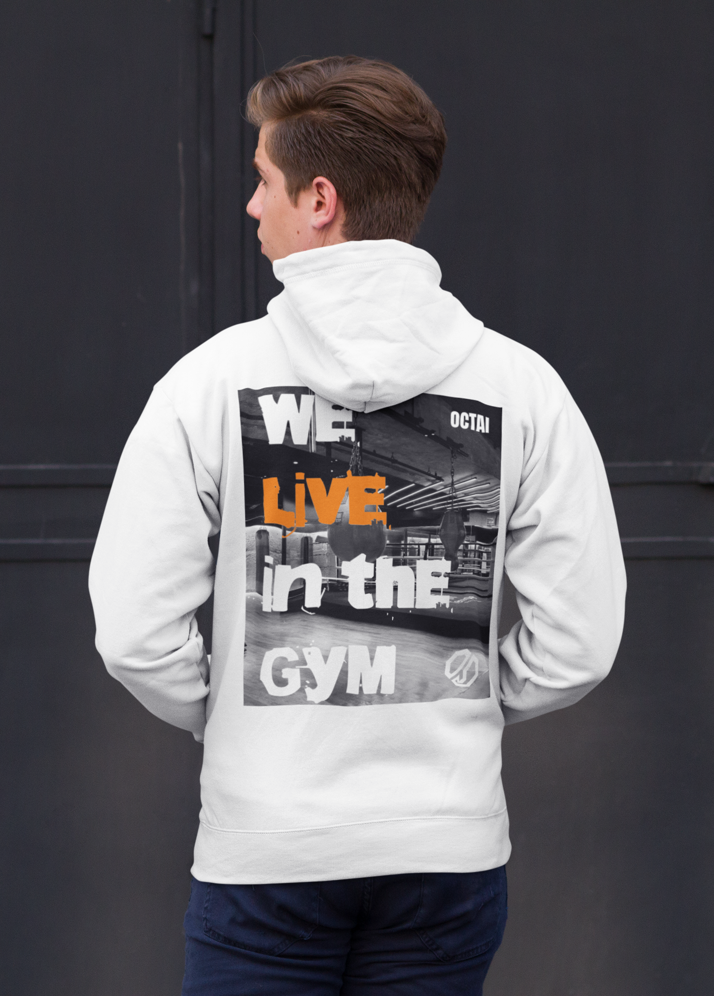 We live in the Gym | Zip-Hoodie