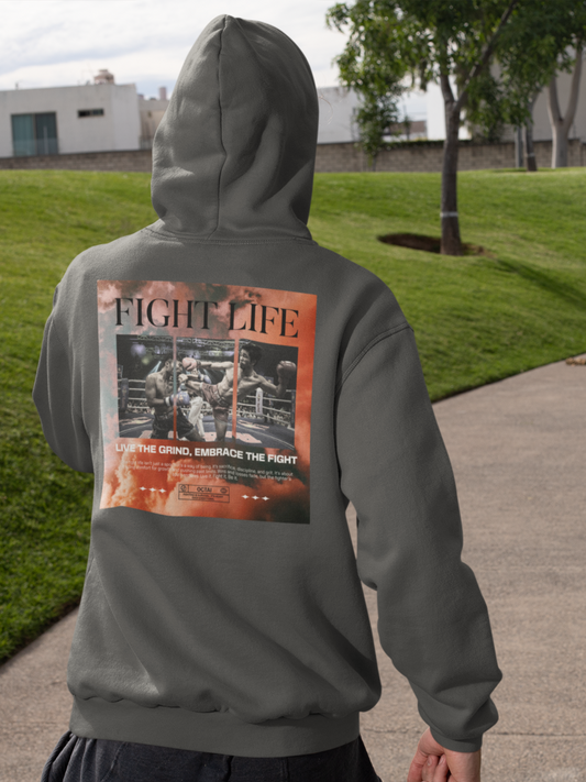 Fight Life | Oversize Hoodie