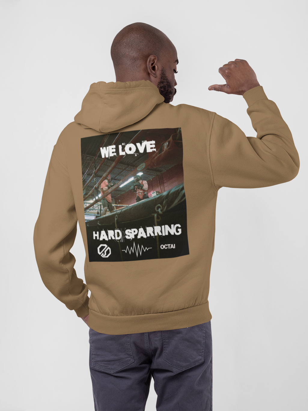 We love Hard Sparring | Oversize Hoodie