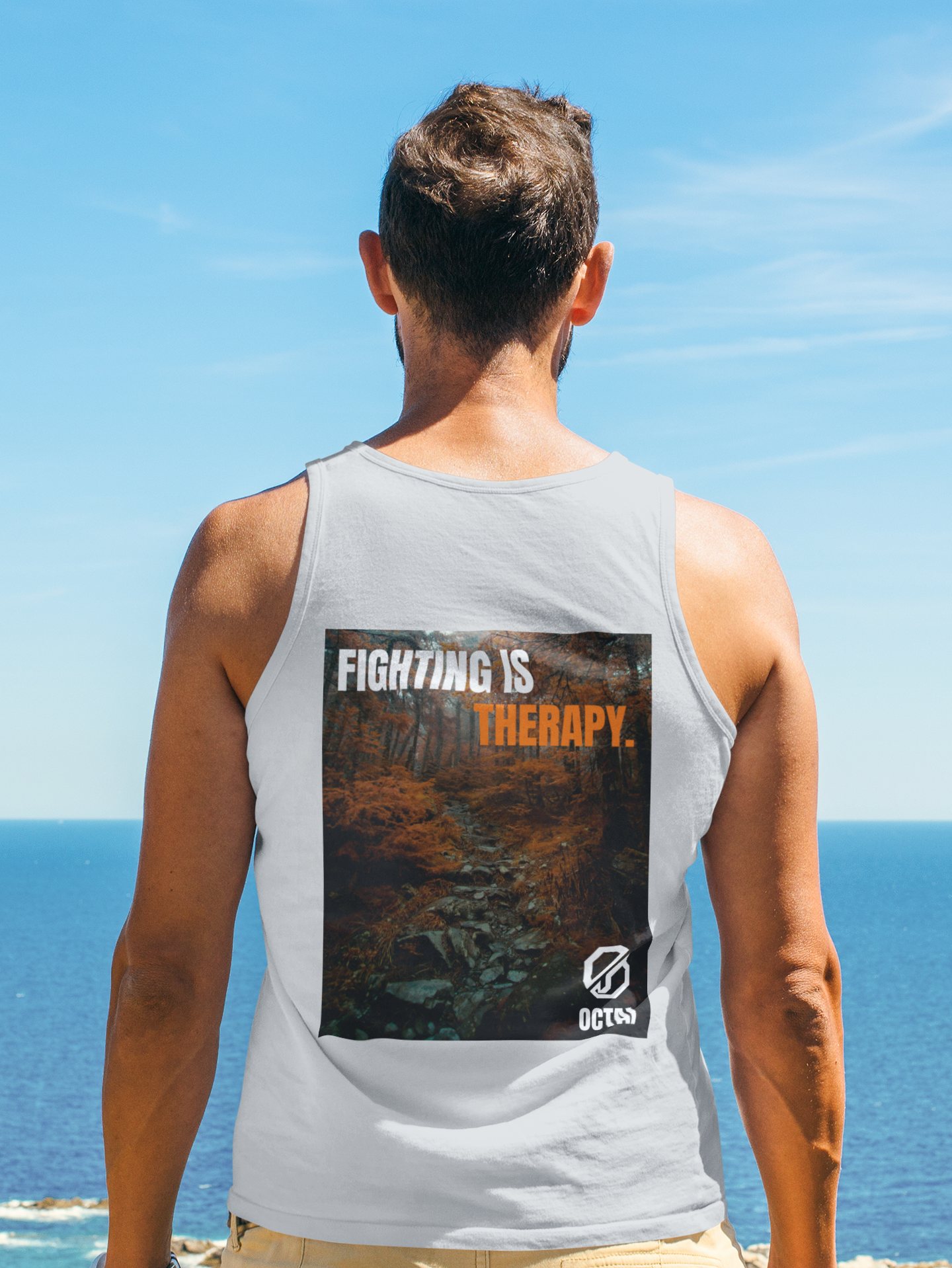 Fighting is Therapy | Sport Tanktop