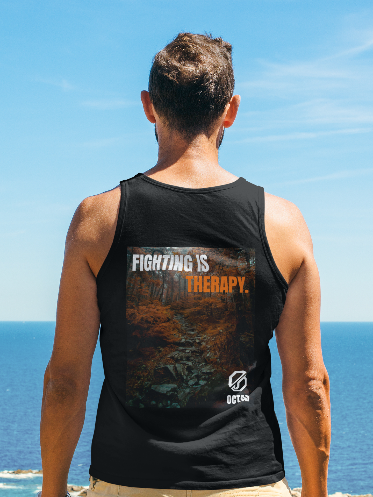 Fighting is Therapy | Sport Tanktop