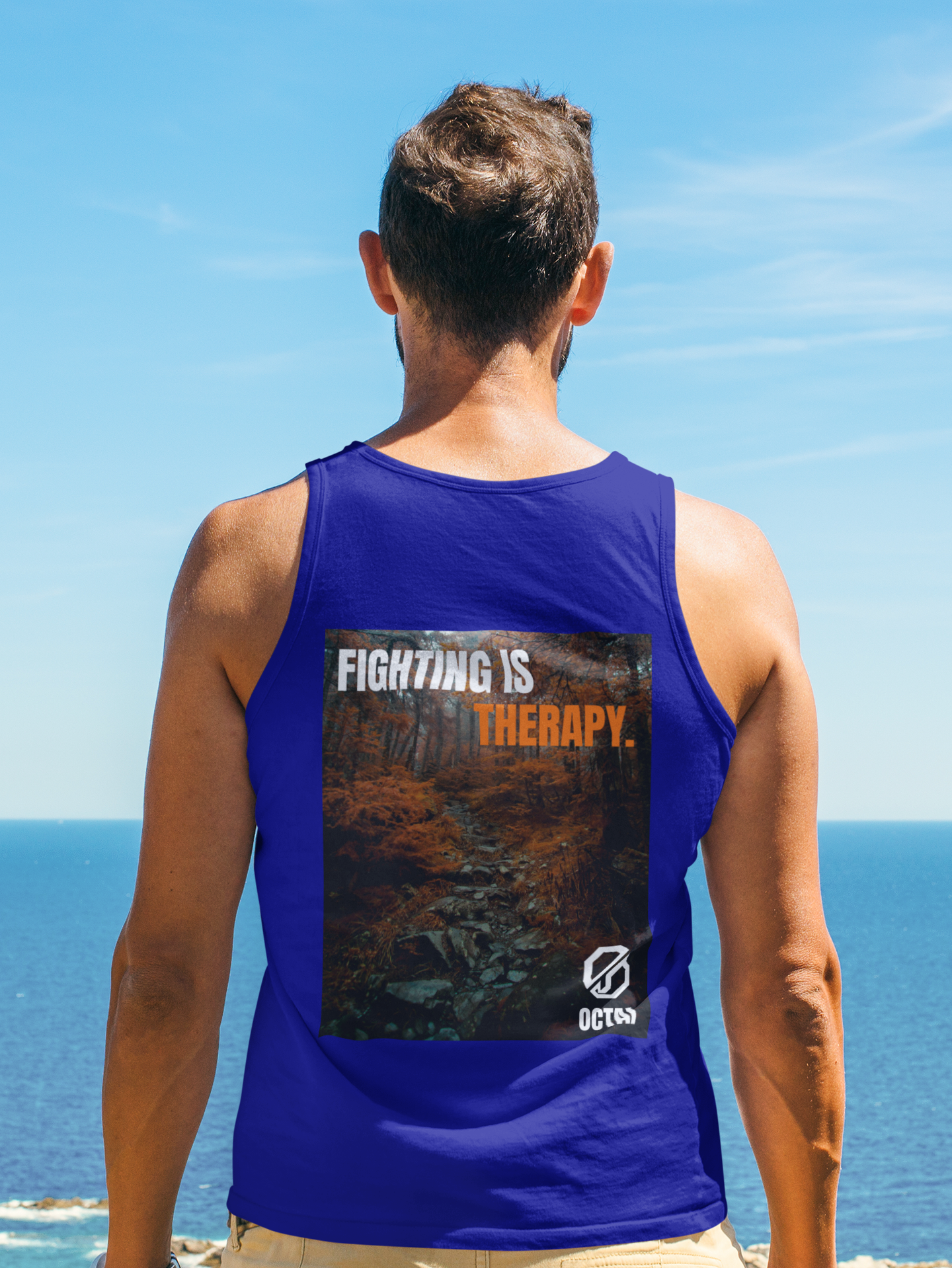 Fighting is Therapy | Sport Tanktop