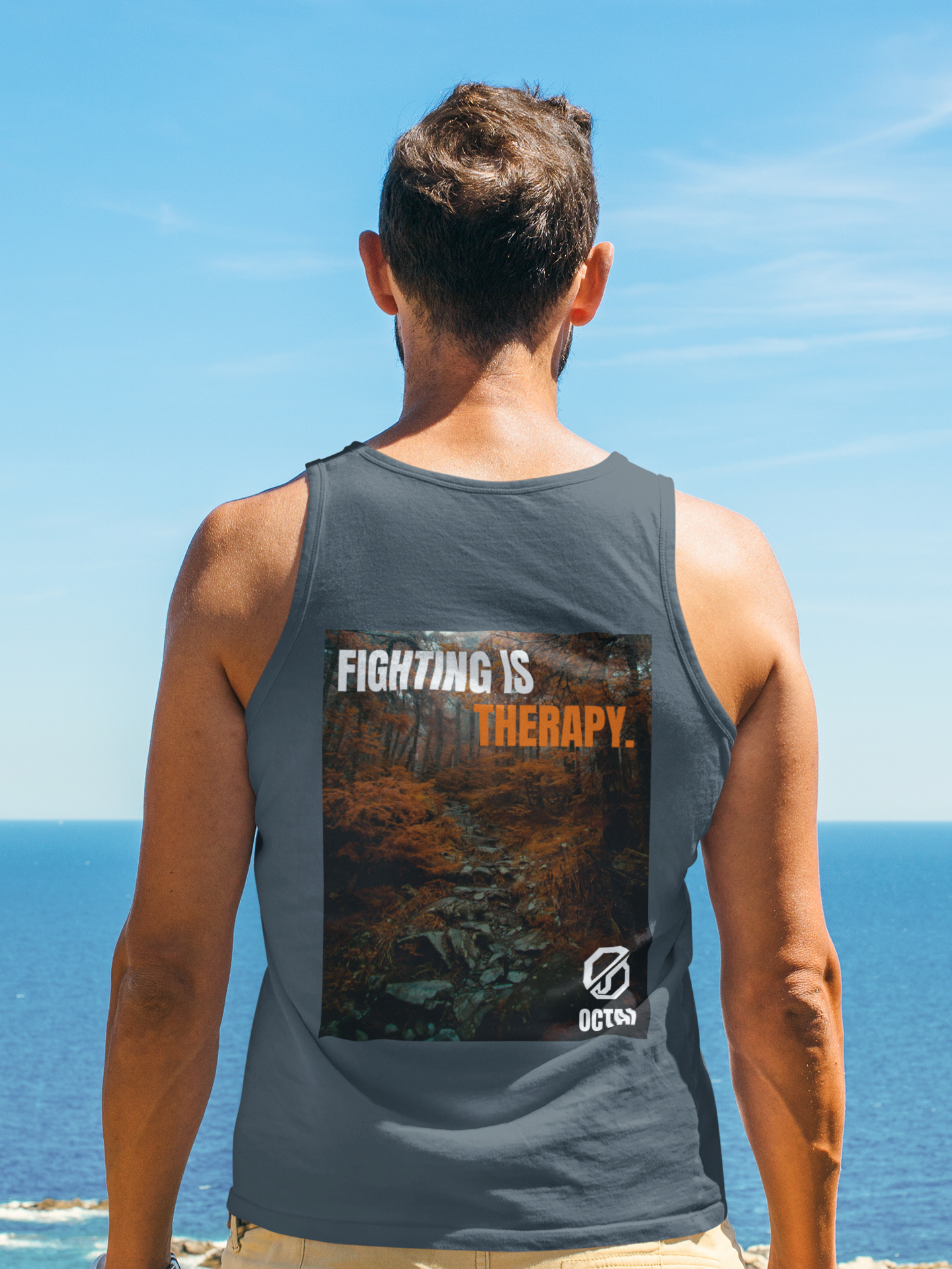 Fighting is Therapy | Sport Tanktop